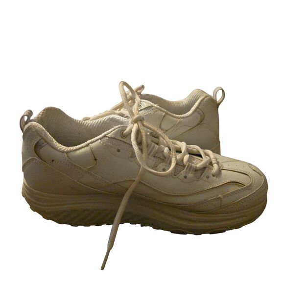 Y2K Skechers Shape Ups Fitness Workout Tennis Shoes Size 9  Chunky Platforms - Picture 9 of 12